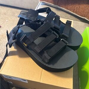 Teva Black Women's Sandals